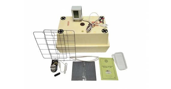 Автоматический инкубатор Золушка-2020, 70 яиц, питание 220В и 12В с ВЕНТИЛЯТОРОМ
